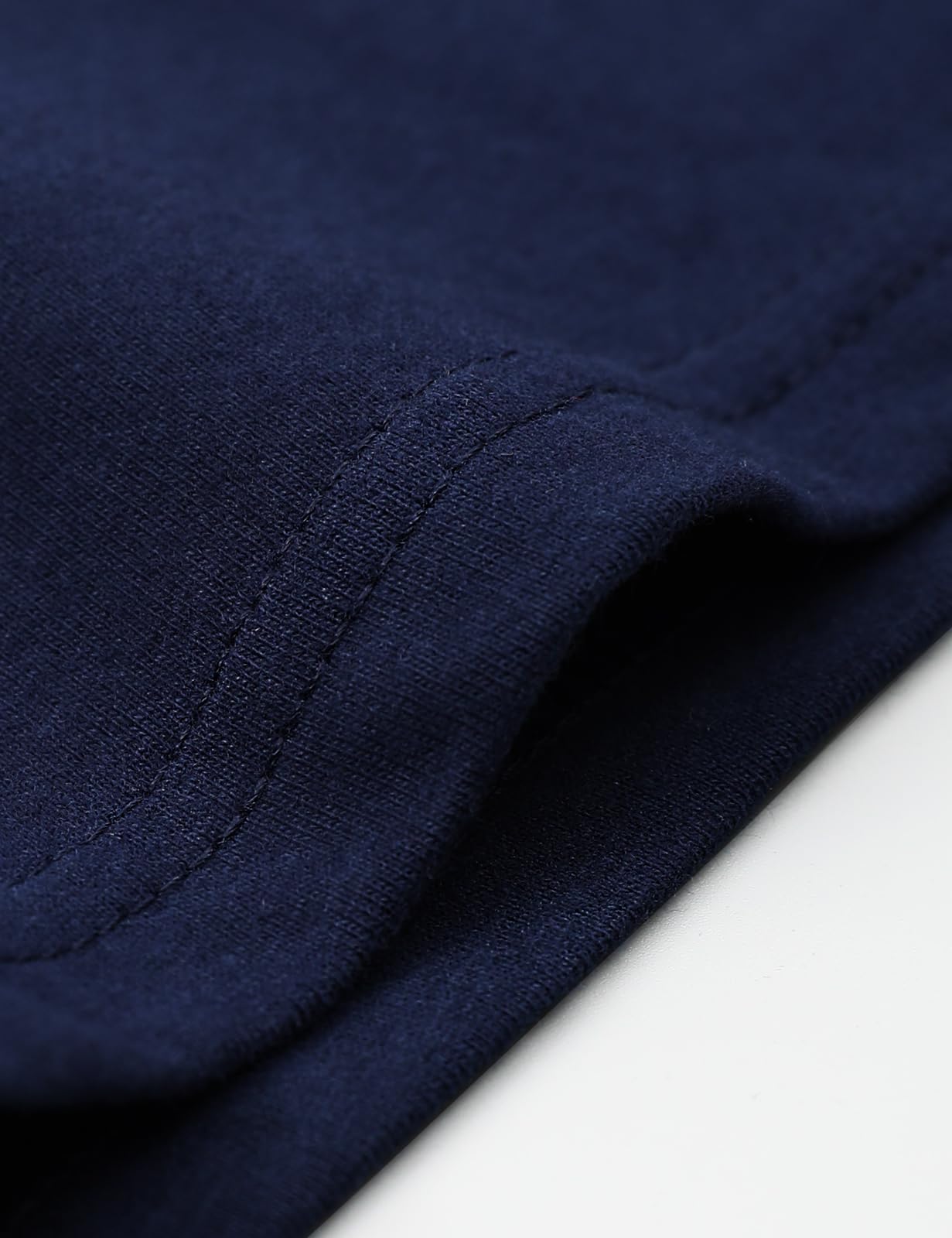 Cosland Toddler Baby Plain Cotton Tops, Navy, 2T