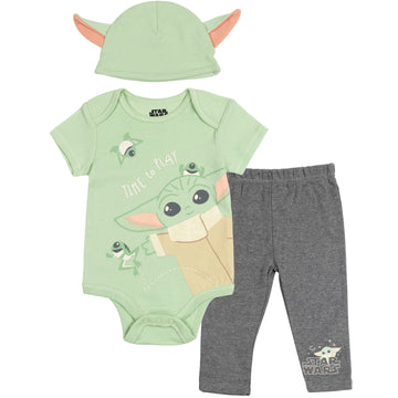 Star Wars The Mandalorian Baby Yoda Baby Boys 8 Piece Layette Set 12 Months