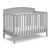 Graco Benton 5-In-1 Convertible Crib (Pebble Gray) - Greenguard Gold Certified, Converts From Baby Crib To Toddler Bed, Daybed A