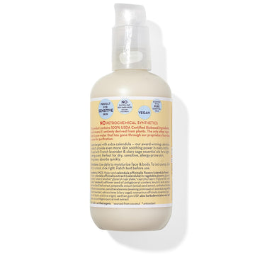 California Baby Calendula Lotion | 100% Plant-Based | Very Soothing Baby Lotion For Sensitive Skin | Lavender Kids Lotion | Alle