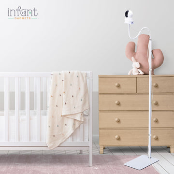Infant Gadgets Baby Monitor Floor Stand Holder | Compatible With Infant Optics, Hello Baby, Nanit Floor Stand, Motorola, Vava, O