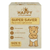 Happy Little Camper Super Saver Diapers, Size 5, 100 Count | Budget-Friendly Disposable Baby Diapers for Sensitive Skin | Hypoal