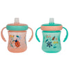The First Years - Soft Spout Sippy Cup - Toddler Trainer Cup For 6+ Months -With Handles And Leak Proof Lid - 7 Oz - Floral Lady