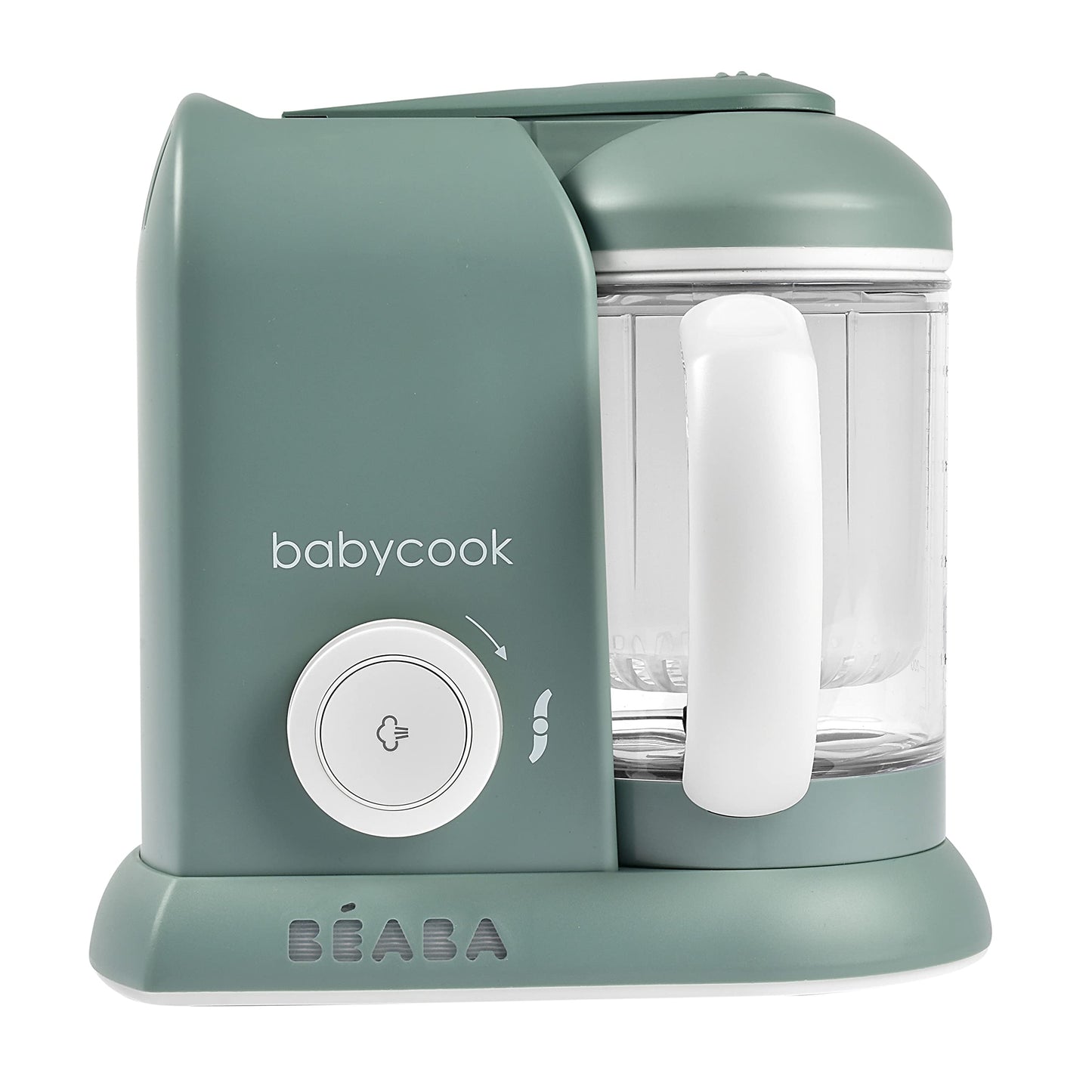 BEABA Babycook Solo 4 in 1 Baby Food Maker, Puree Steamer and Blender for Purees, Grinder with Auto Steam Cooking, Lrg Capacity