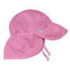i play. Toddler Flap Sun Protection Swim Hat, Light Pink, 2T-4T