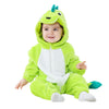 Tonwhar Unisex Baby Animal Halloween Costume Kid'S And Toddler'S Autumn Winter Outfits Jumpsuit(2-3T,Light Green Dino)