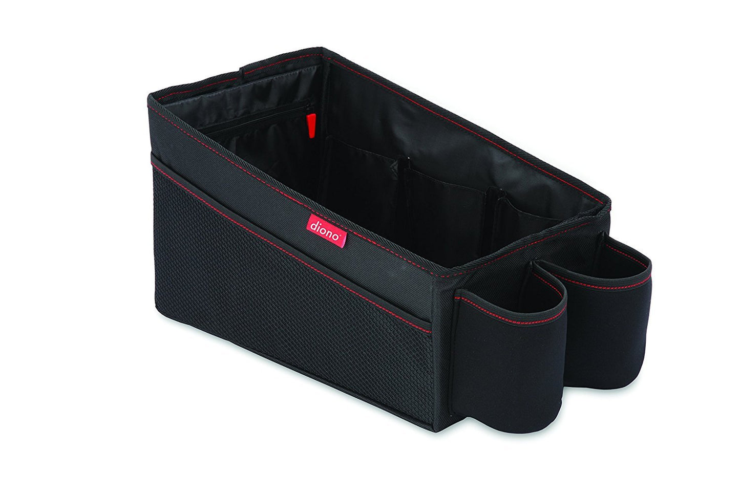 Diono Travel Pal Back Seat Car Organizer, 9 Compartments For Kids and Pet Toys, Insulated Drinks Holder, Reinforced Carry Handle