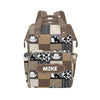 Cowboy Personalized Diaper Bag with Custom Name - Custom Baby Tote Backpack for Mom, Unique Gift for New Parents, Baby Shower Es
