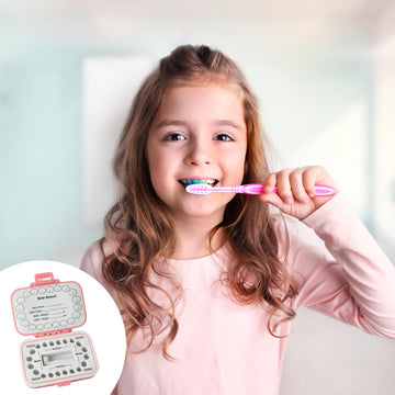 Iweener Baby Tooth Souvenir Box,Tooth Saver Tooth Container For,Lost Teeth,Teeth Storage Holder For Tooth,Fairytoothsaver,Preser