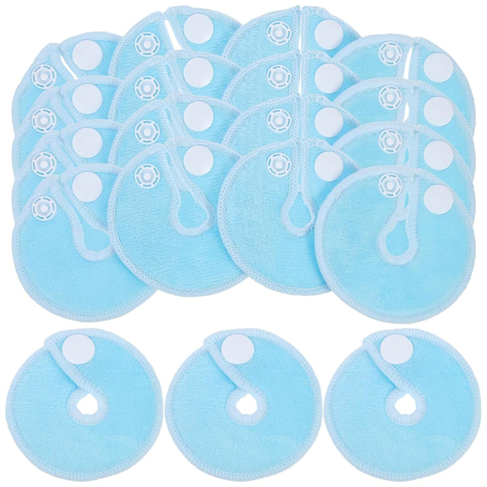 28 Packs Feeding Tube Pads G Tube Covers Gtube Pads Button Pads Holder, Peritoneal Abdominal Dialysis Peg Tube Supplies Feeding