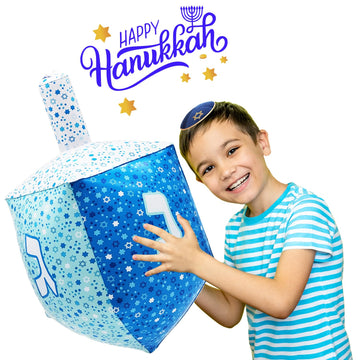 The Dreidel Company Hanukkah Inflatable Dreidel, Party Decorations, 24' Tall