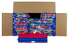 Case Pack Of 12 Kindermat, 1' Thick, 45' X 19' X 1', Red/Blue, 100% Made In Usa