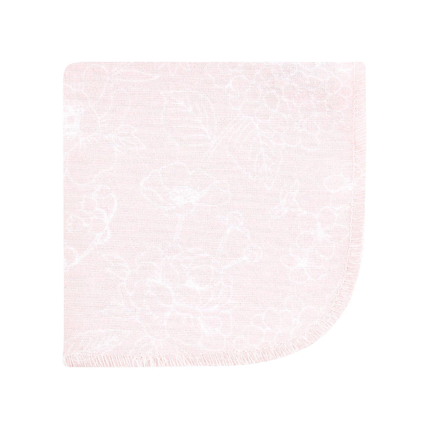 Hudson Baby Unisex Baby Flannel Cotton Washcloths, Vintage Blossom 10 Pack, One Size