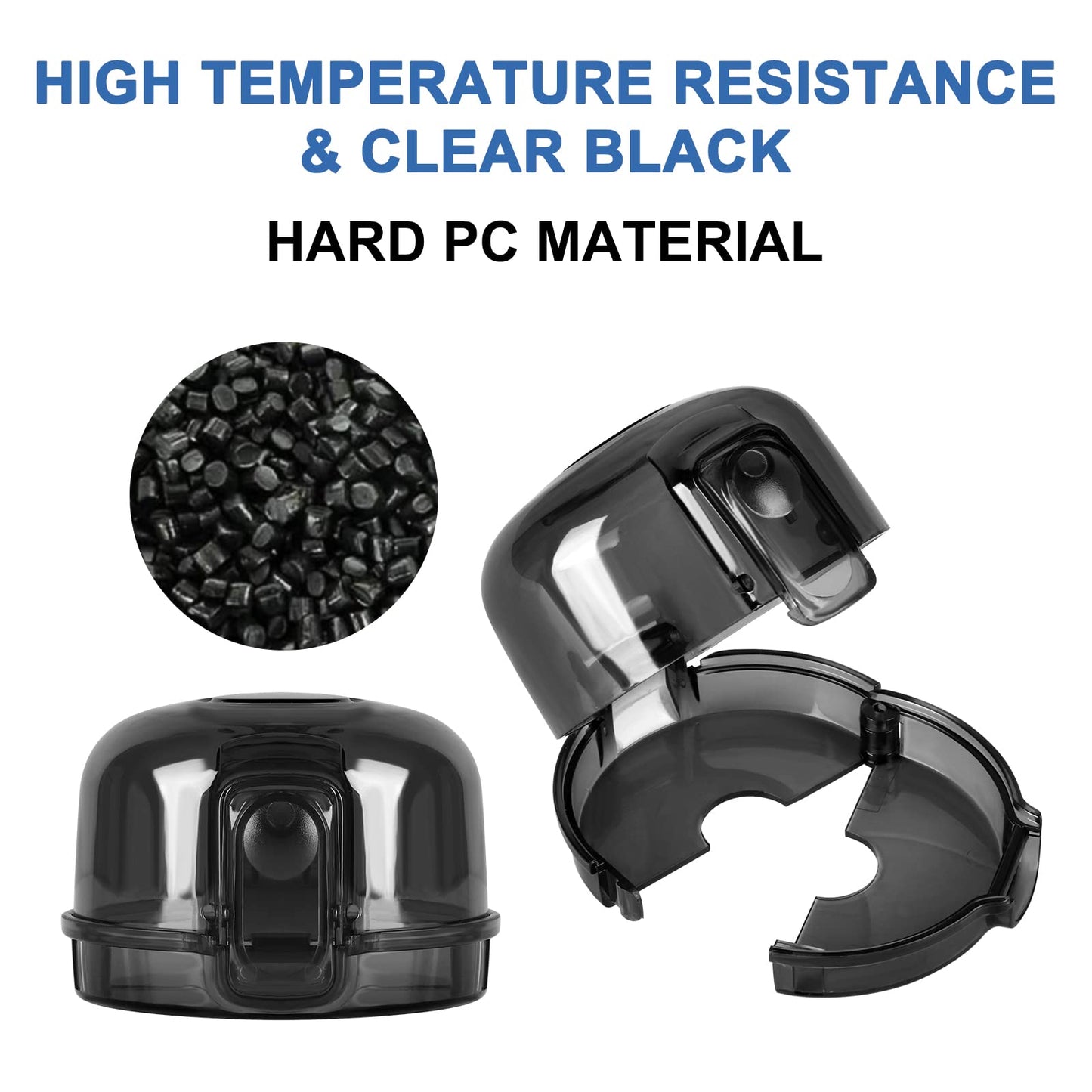 Grenfu Stove Knob Covers For Child Safety (5 + 1 Pack) Gas Stove Knob Covers With Strong Adhesive Double-Sided Tape Oven Knob Co