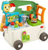 Fisher-Price Baby to Toddler Toy Laugh & Learn 3-in-1 On-the-Go Camper Walker & Activity Center with Smart Stages for Ages 9+ Mo