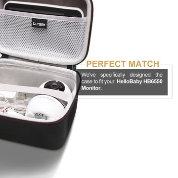L Ltgem Baby Monitor Travel Case For Hellobaby/Infant Optics Dxr-8 Pro/Infant Optics Dxr-8 / Ifamily Baby Monitor - Hard Protect