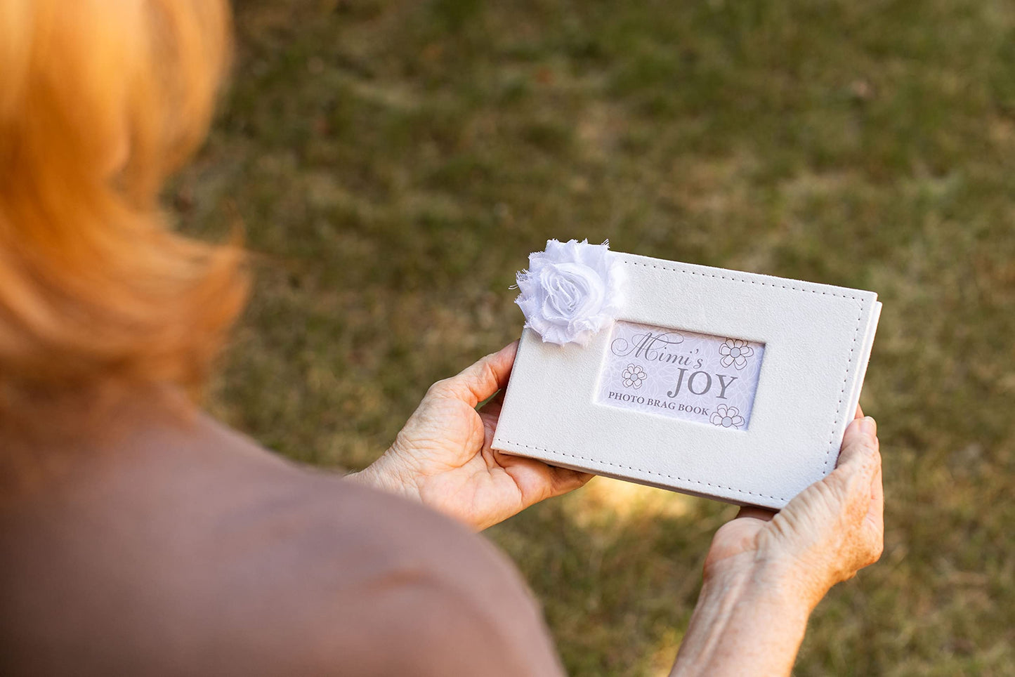 Mimi Joy Grandchildren Photo Album For New Grandparent, Sentimental Baby Shower Keepsake For Mimi, Mother'S Day Or Mimi Birthday