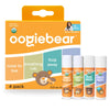 Oogiebear Organic Baby Balm 4-Pack - Nose-To-Toe Balm, Breathing Rub, Bug Away Balm & Sleep Balm - Natural & Organic Soothing Ca