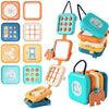 SOCBTNSO Busy Board for 1 Year Old, Travel Toys for Toddlers 1-3, Montessori Toys for Airplane Car Road Trip Activities| Baby Tr