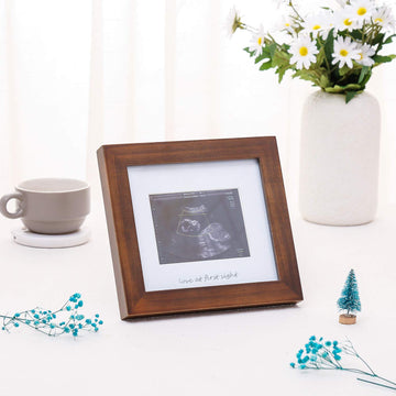 Baby Sonogram Photo Frame - 1St Ultrasound Picture Frame - Idea Gift For Expecting Parents,Baby Shower, Gender Reveal Party,Baby