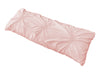 Sweet Jojo Designs Solid Color Blush Pink Shabby Chic Body Pillow Case Cover for Harper Collection (Pillow Not Included)