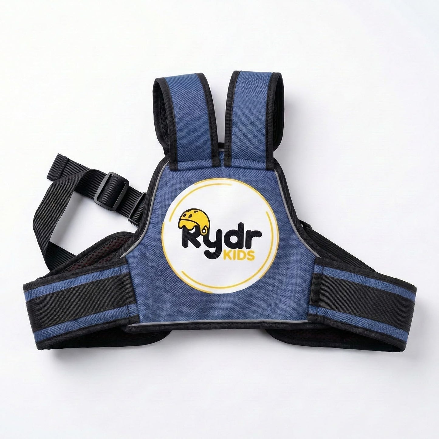 Rydr Motorcycle Safety Harness For Kids | Reflective & Adjustable TwoWheeler Safety Belt For Boys And Girls (212 Years) (Blue,