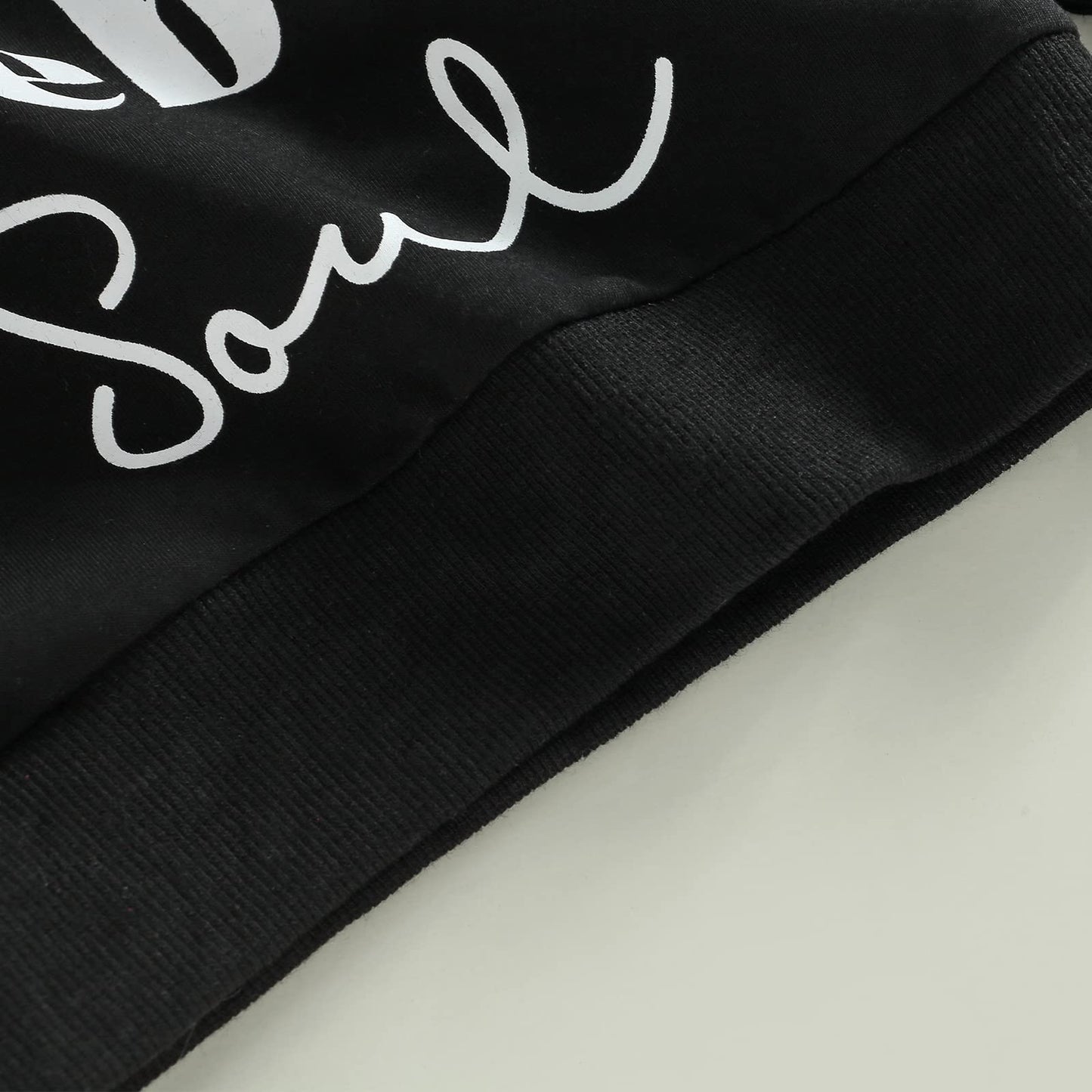 Hnyenmcko Kids Toddler Baby Girl Clothes Wlid Like My Curls Letter Printed Pullover Sweatshirt Fall Winter Sweater Tops 1-6Y (Bl