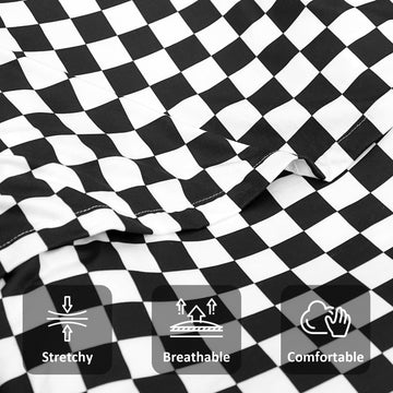 Dilimi Baby Lounger Cover For Boys And Girls, Removable Cover Ultra Soft Comfortable Lounger Slipcover, Black Checkerboard (Loun