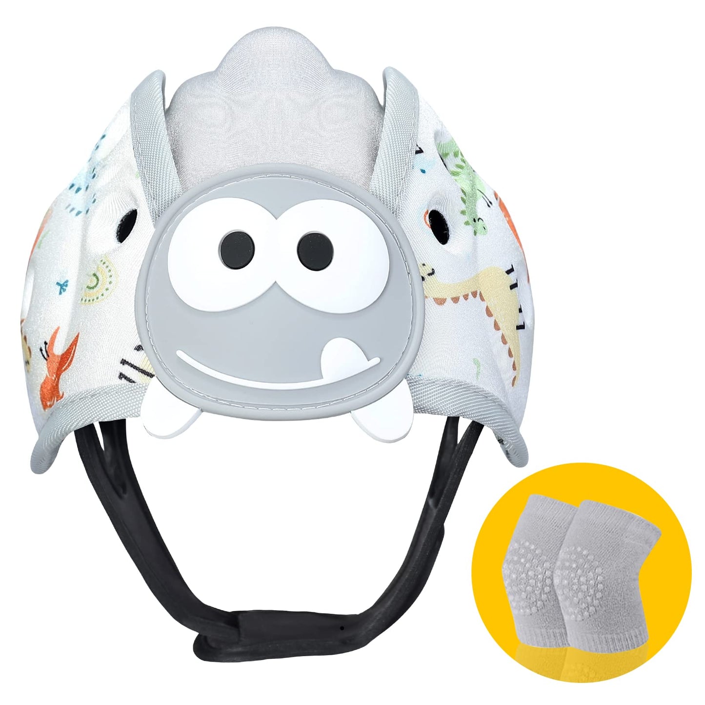 Baby Head Protector for Crawling and Walking, Anti-Collision Soft Infant Helmet for 6-24 Months, Breathable & Ultra-Lightweight