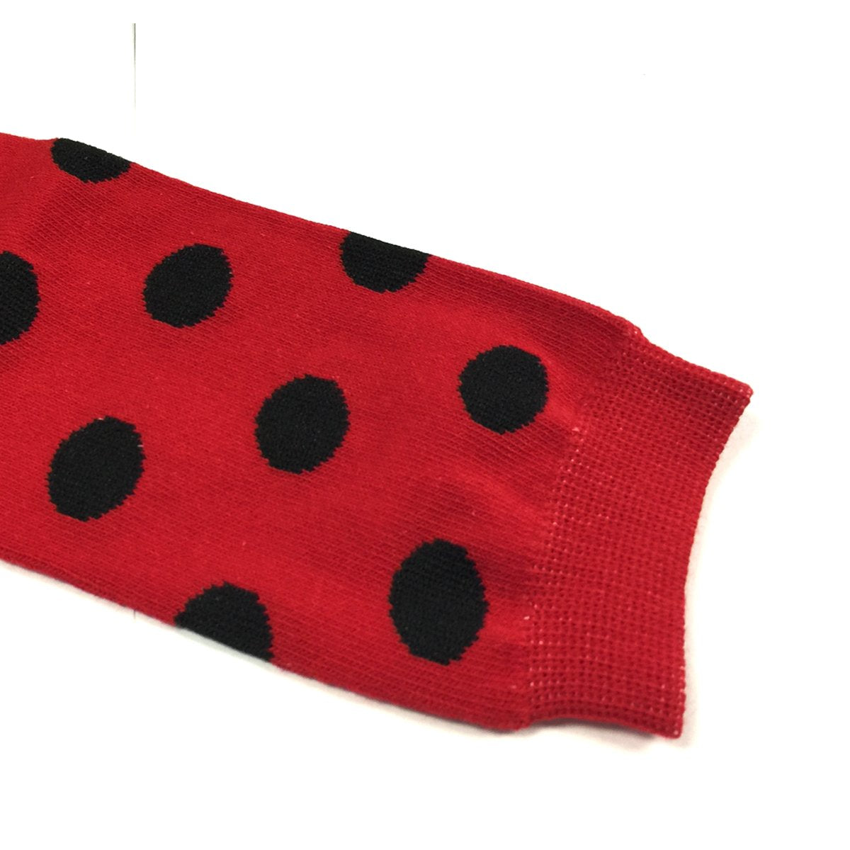 Allydrew Stripes, Polka Dots & Chevron Baby Leg Warmer & Toddler Leg Warmer For Boys & Girls, Red & Black Polka Dots