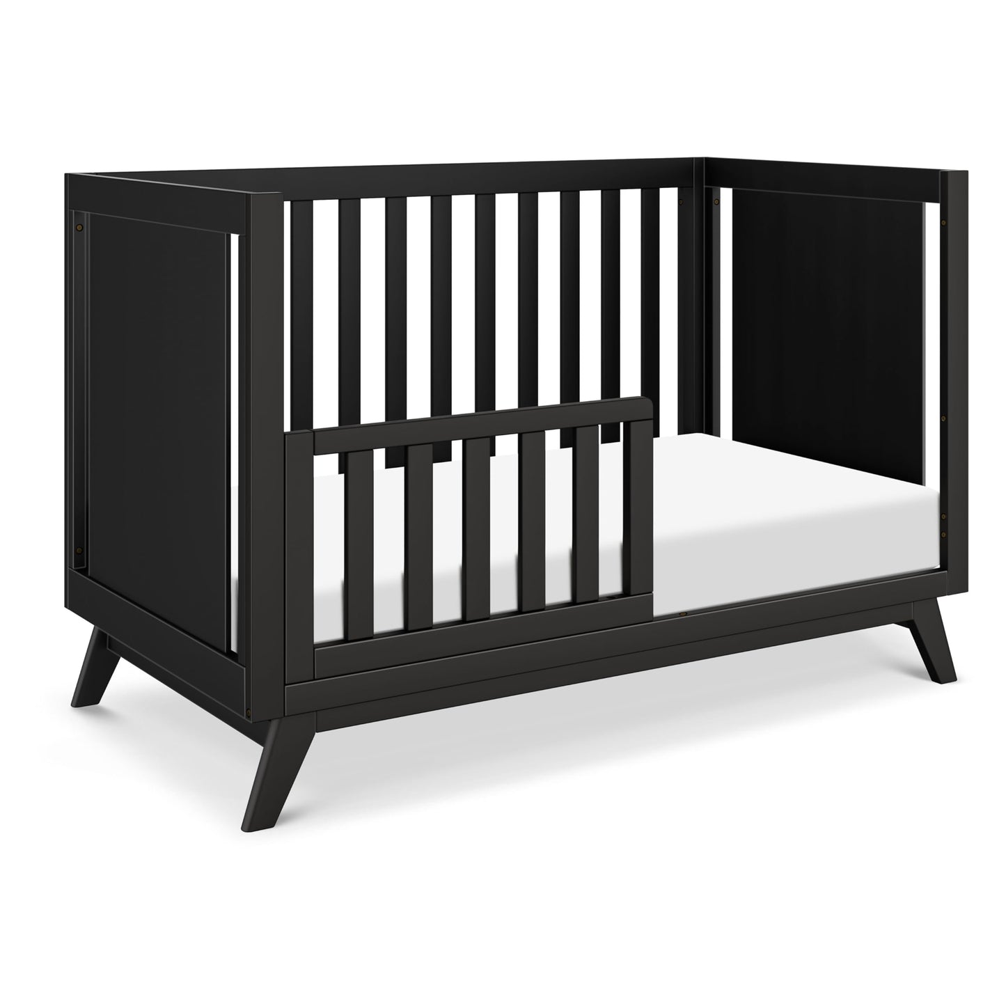 Davinci Otto 3-In-1 Convertible Crib In Ebony, Greenguard Gold Certified