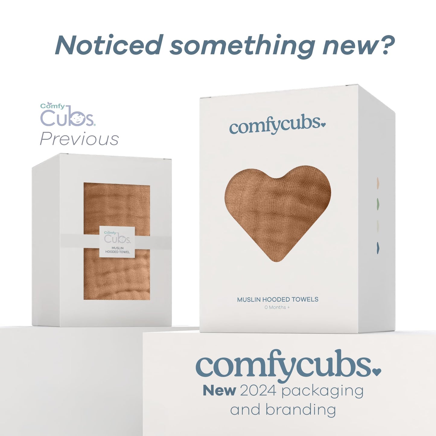 Comfy Cubs Baby Hooded 9 Layer Muslin Cotton Towel For Kids, Large 32 X 32 , Ultra Soft, Warm, And Absorbent. Baby Essentia