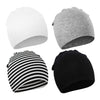 Dreshow Bqubo 4 Pieces Baby Beanie Newborn Toddler Soft Cute Knit Hat Hospital Hats For Baby Boys Infant Cap Beanies
