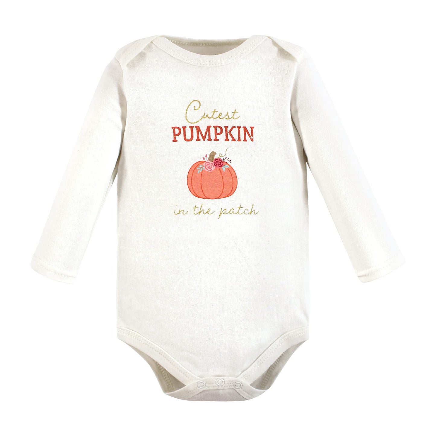 Hudson Baby Baby Cotton Layette Set, Hello Pumpkin, 9-12 Months