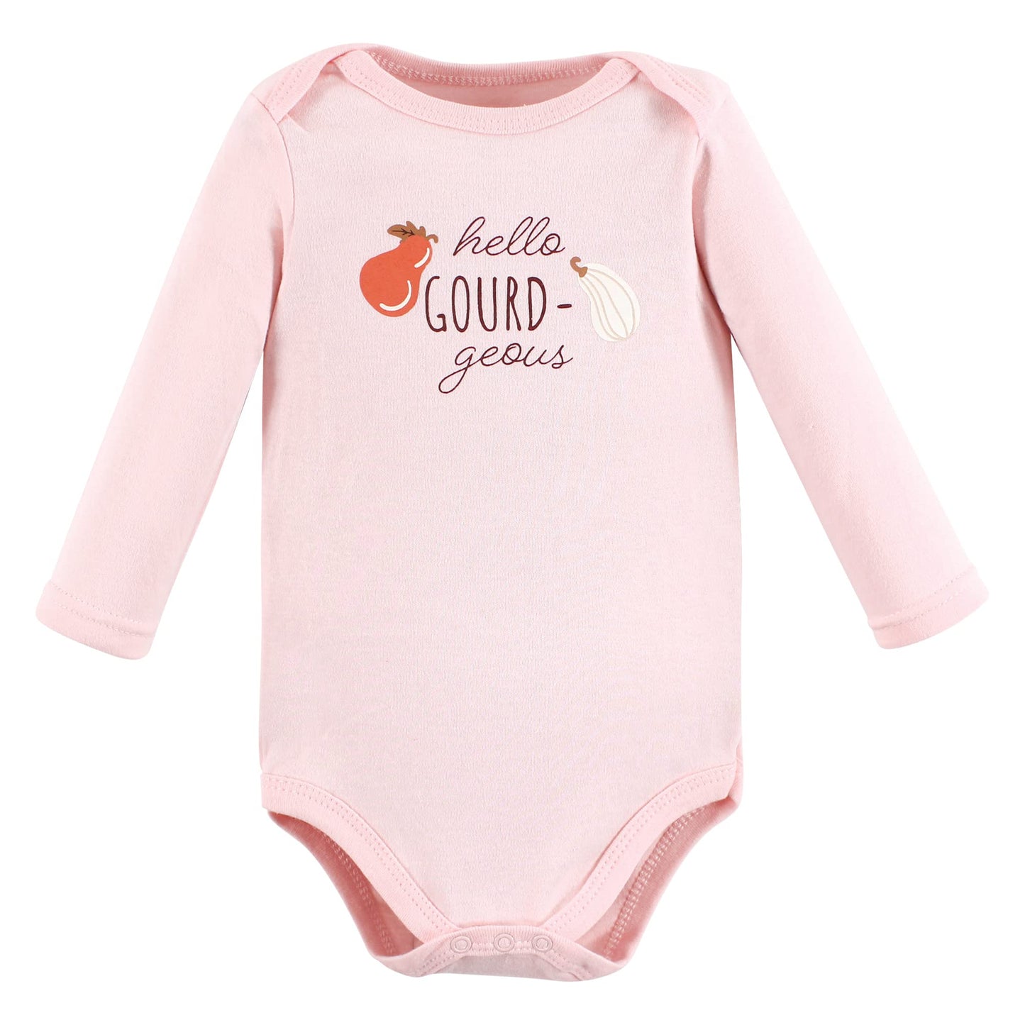 Hudson Baby Unisex Baby Cotton Long-Sleeve Bodysuits, Fall, 0-3 Months