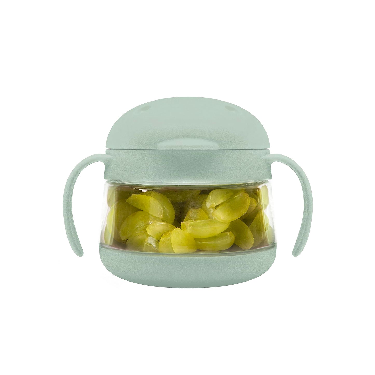 Ubbi Tweat No Spill Snack Container For Kids, Bpa-Free, Toddler Snack Container, Sage