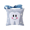 Xunboo Tooth Fairy Pillow With Pocket For Kids Tooth Keepsake Pouch Tooth Fairy Bag On Back Toothfairy Gift For Boys And Girls,