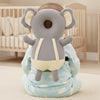 Babypro Baby Head Protector Cushion With Adjustable Straps, ElephantShaped Plush Soft Baby Safety Helmet For Crawling & Walking