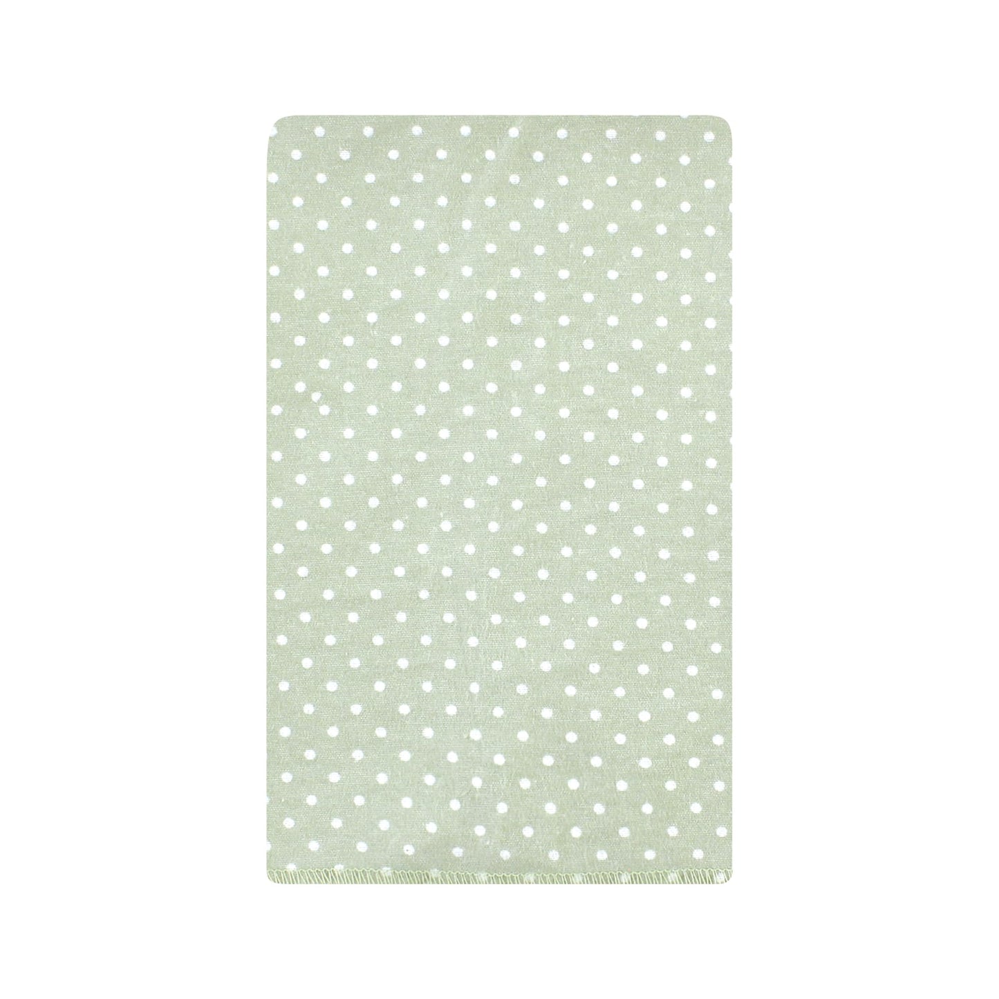 Hudson Baby Unisex Baby Cotton Flannel Burp Cloths, Purple Dainty Floral 10 Pack, One Size