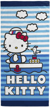 Jay Franco Hello Kitty Bath Pool Beach Towel - Nautical Super Soft & Absorbent 100% Cotton Towel, Measures 28 X 58