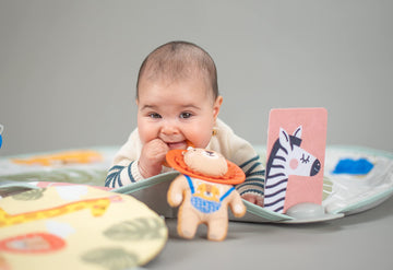 Taf Toys Savannah 360 Activity Gym With Music & Light & 20 Playful Activities, Thickly Padded With Soft Mat And A Unique Crinkle