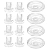 Tovvild 12 Pack S9 Pro / S12 Pro / S9 / S12 Duckbill Valve Silicone Diaphragm, Compatible With Momcozy Breastpump, Electric Brea