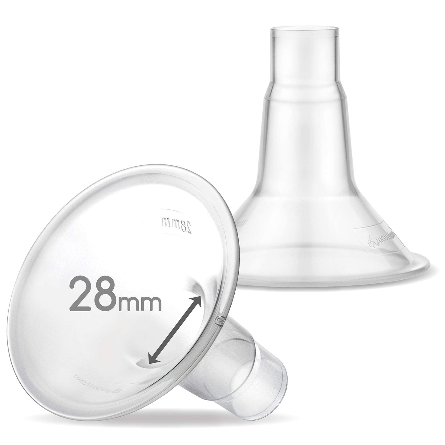 Maymom MyFit 28mm Two-Piece Design Large Breastshield for Medela Breast Pumps; Ideal for HandsFree Bra; Not Original PersonalFit