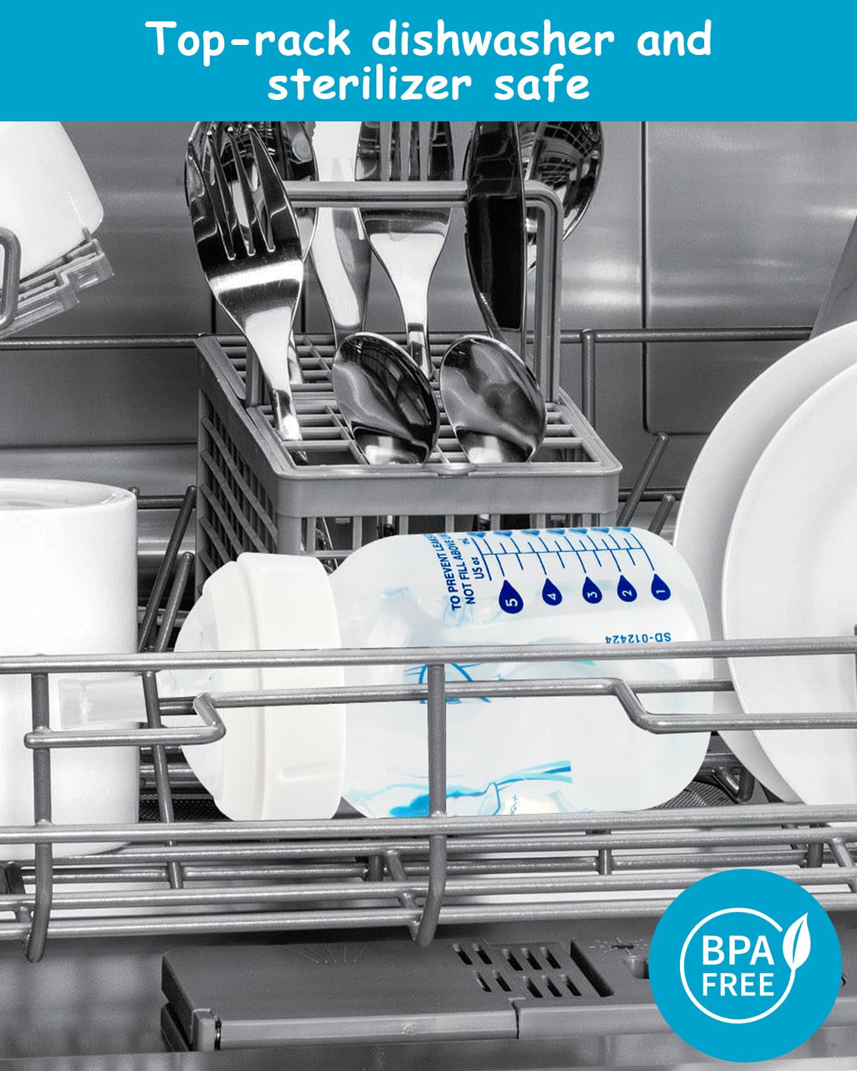 Sippy Straw Nipple For Dr. Brown'S Wide-Neck Baby Bottles & Sippy Spout Bottles, Soft 100% Silicone Baby Bottle Sippy Straw Nipp