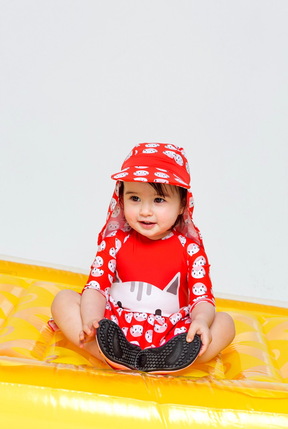 Vaenait Baby 0-24M Little Girls Onepiece Rashguard Swimsuit Hello Cat Baby S