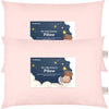 Keababies 2-Pack Toddler Pillow 14X20 - Soft Organic Cotton Kids Travel Bed Pillows For Sleeping, School, Nap, Machine Washable,