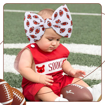 Yanjie Hairband - 7' Maple Leaf Turkey Thanksgiving Baby Headbands For Girls Infant Toddlers - Unisex-Babies Hair Accessories