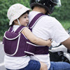 Babygo Kids Safety Belt For Two Wheeler With Reflective Strips, Portable Baby Safety Belt For 2 Wheeler| Double Buckles For Extr