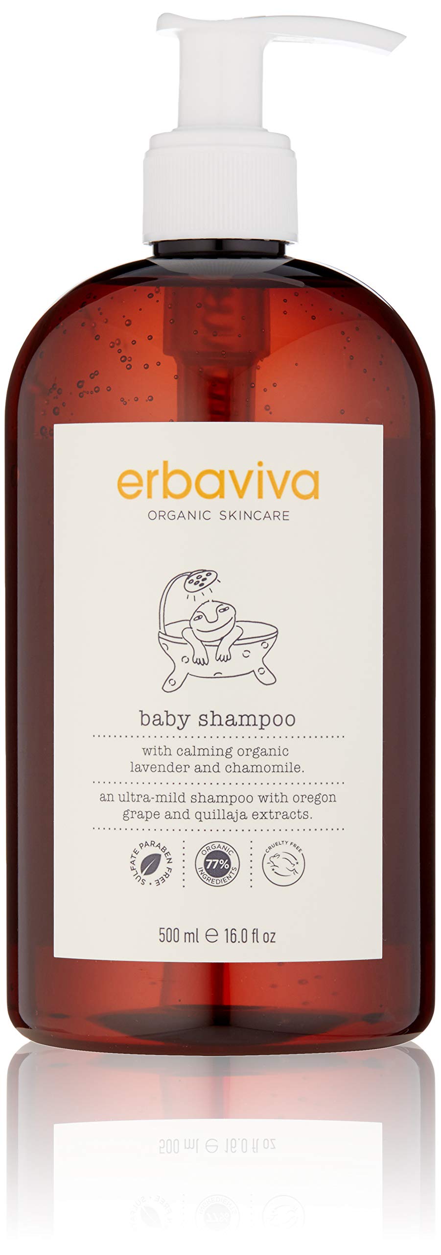 erbaviva Baby Shampoo, 16 Fl Oz