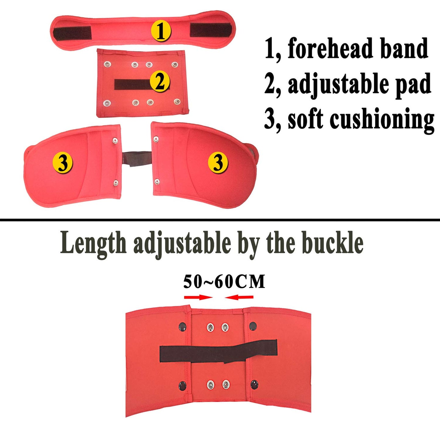 Adjustable Child Car Seat Head Support, Universal Suitable For Both Children And Adults, Head Protect Pad On Child Car Seat, Saf